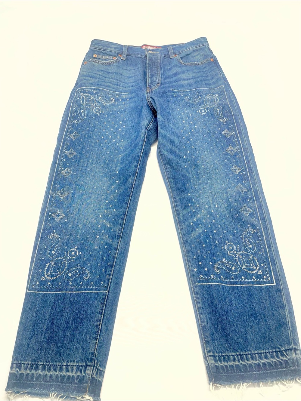 Lucky Brand Women's Lucky Legend Drew Mom High rise Taper Jeans 8/29A